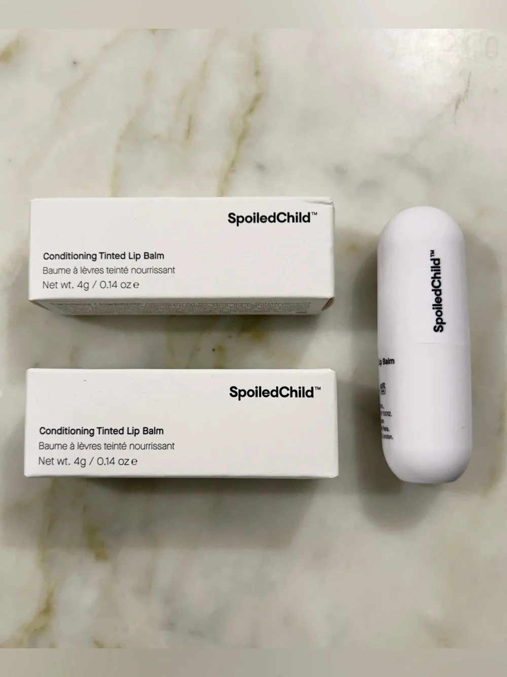 2 X SPOILED CHILD Conditioning Tinted Lip Balm